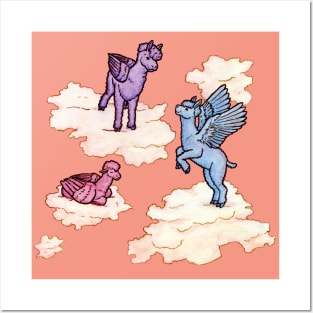 Cloud Alpacas Posters and Art